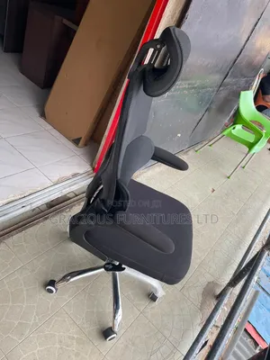 Ergonomic High-Back Office Chair With Lumbar Support