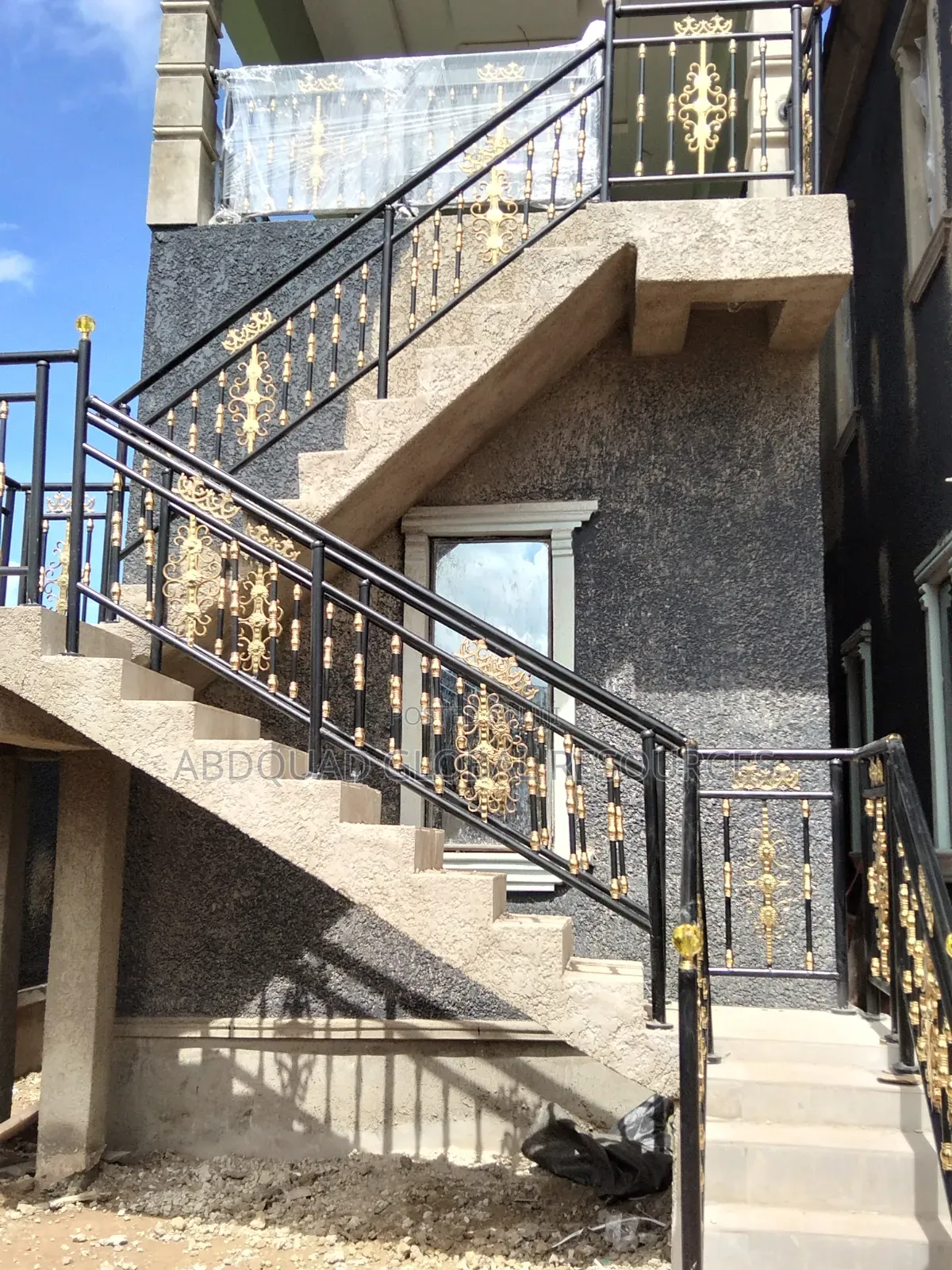 Stainless Handrail(black Pipe)