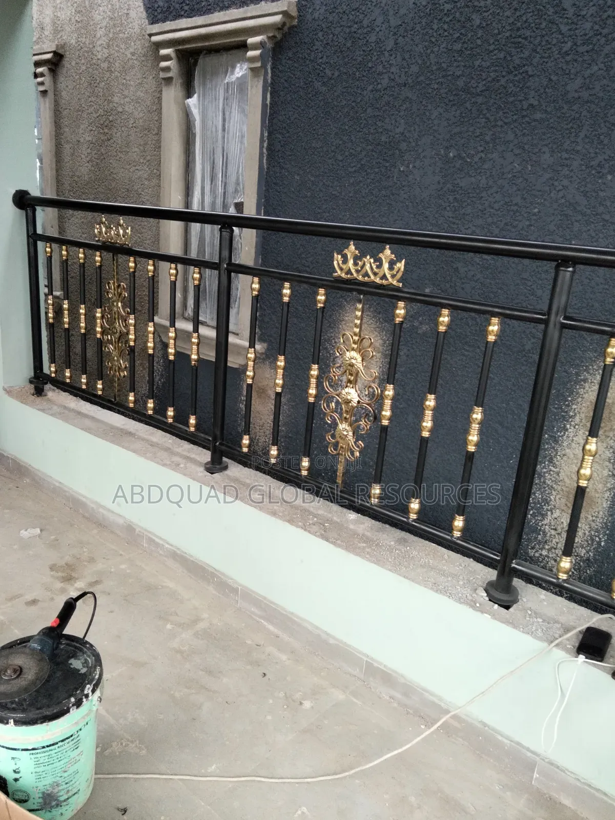Stainless Handrail(black Pipe)