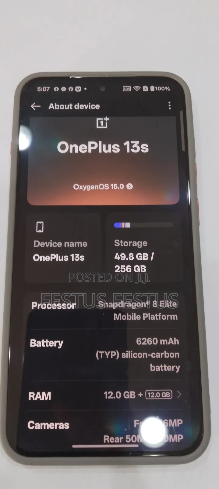 New OnePlus 13s 256 GB Gray