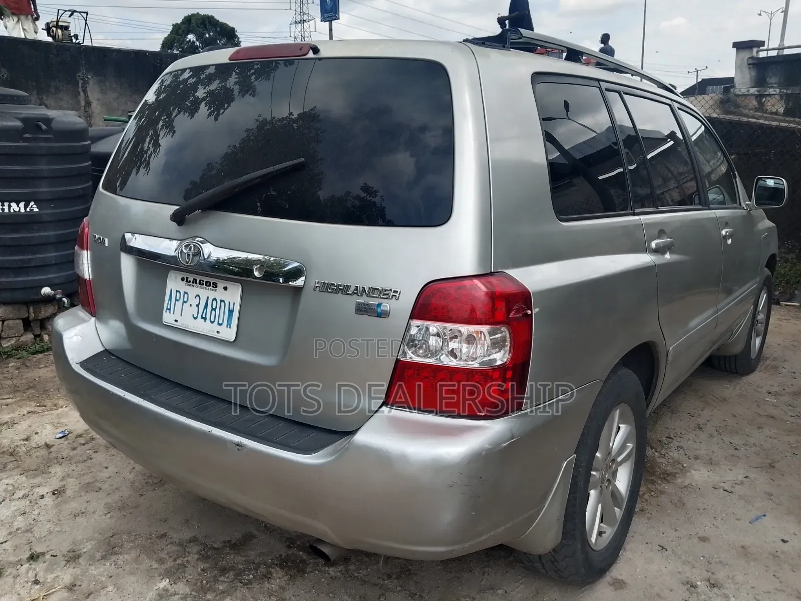 Toyota Highlander 2007 Silver