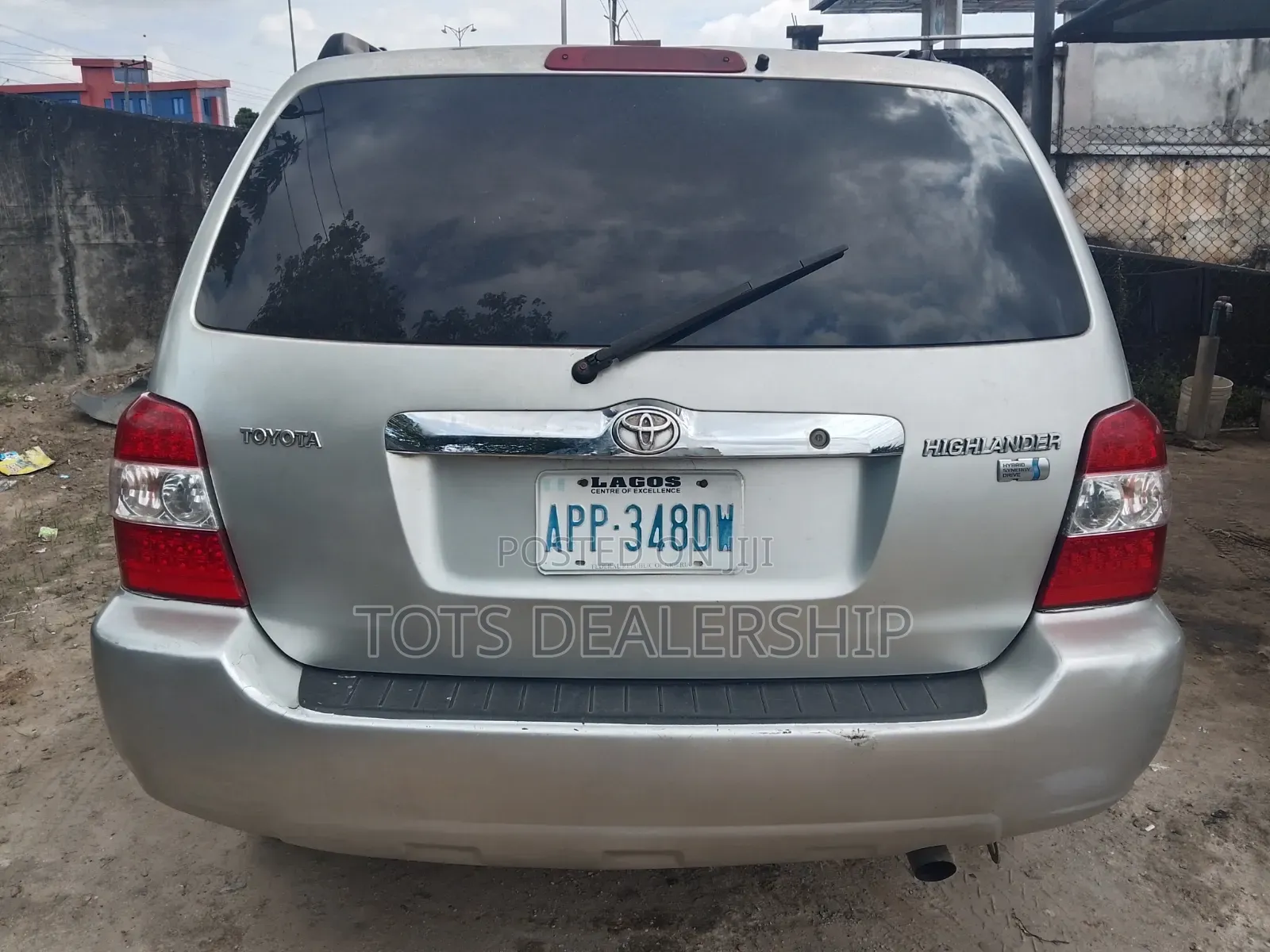 Toyota Highlander 2007 Silver