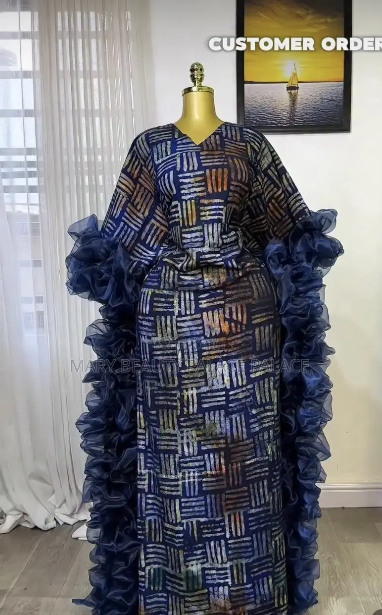 Adire Bubu Gown
