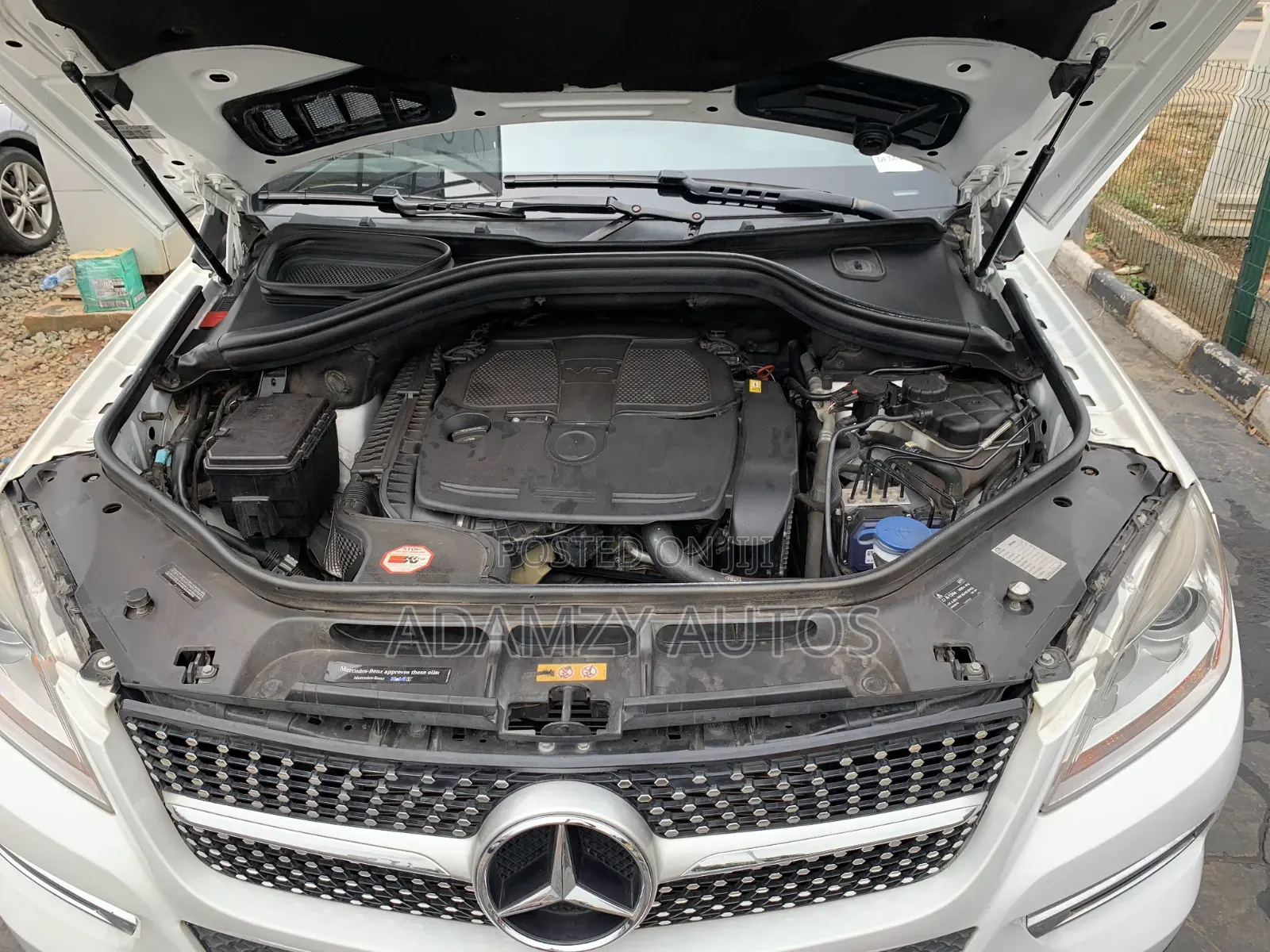 Mercedes-Benz M Class 2015 White