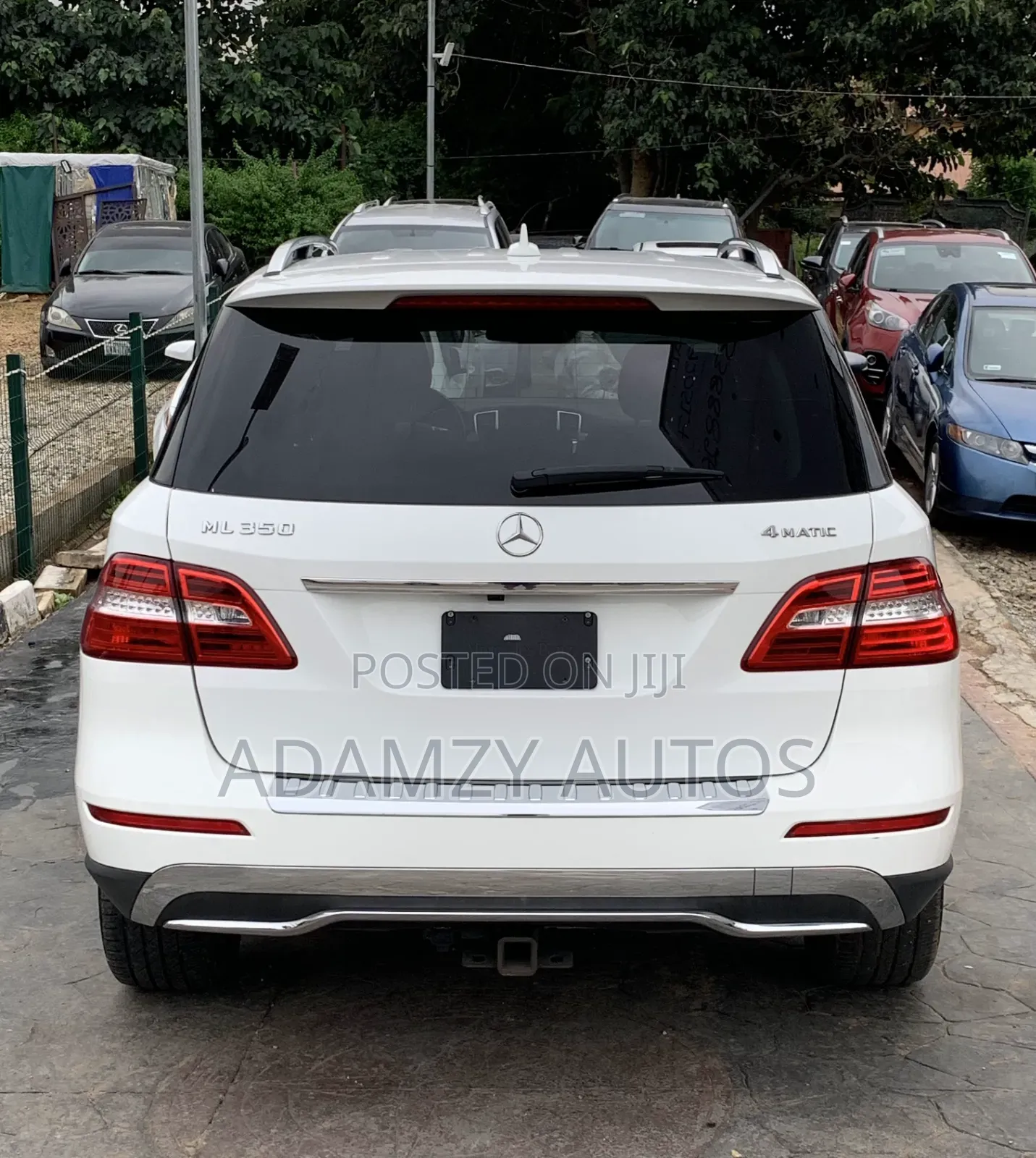Mercedes-Benz M Class 2015 White