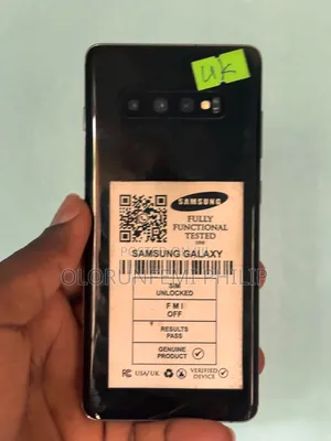 Samsung Galaxy S10 Plus 128 GB Black
