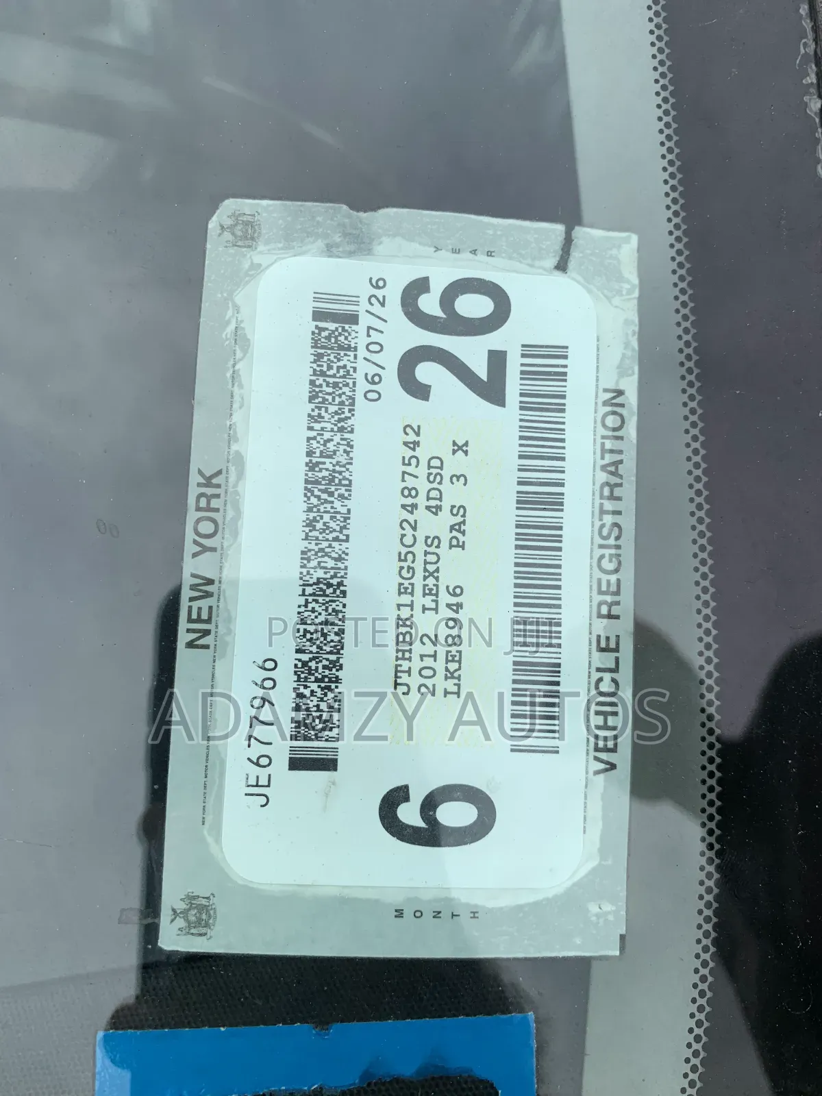 Lexus ES 2012 Gray
