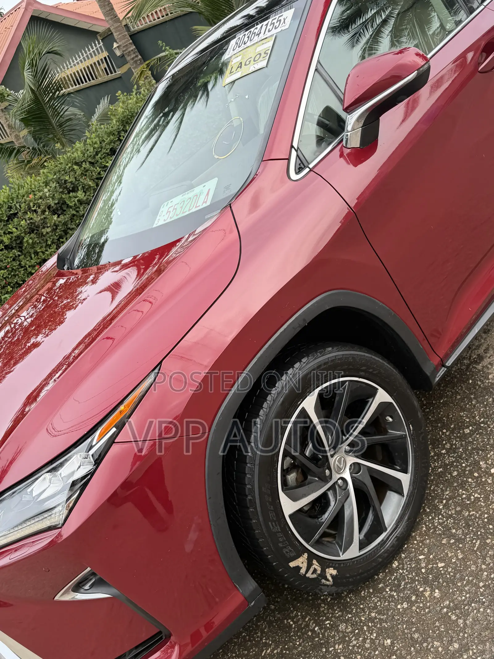 Lexus RX 350 AWD 2017 Red