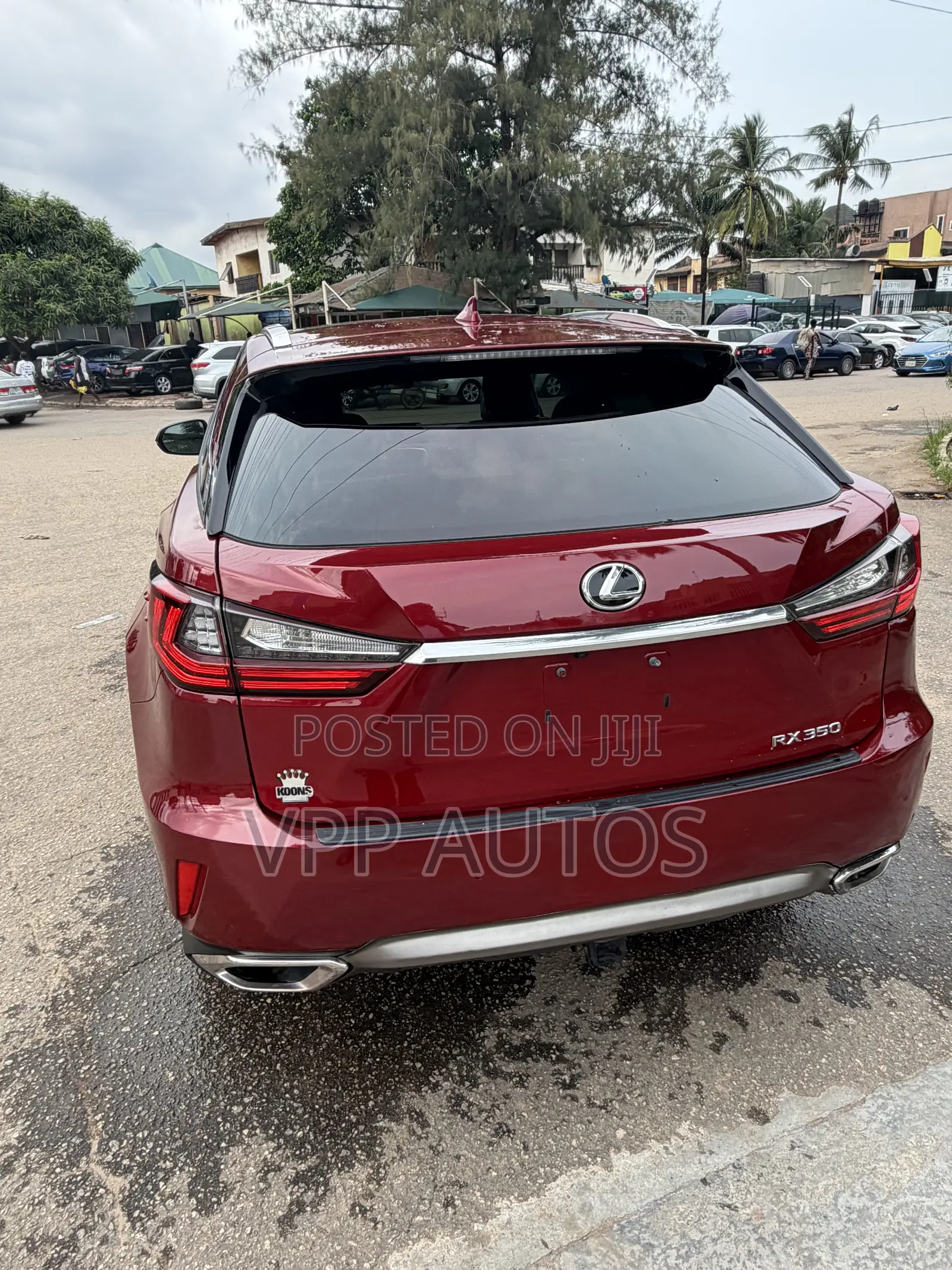 Lexus RX 350 AWD 2017 Red