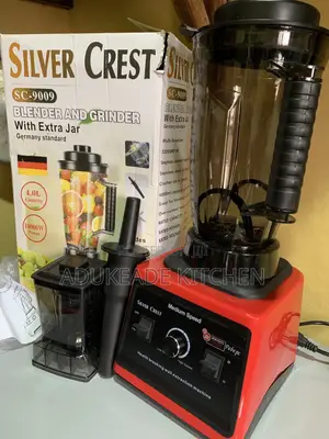 Silver Crest 4.0L Double Cup Commercial Blender and Grinder