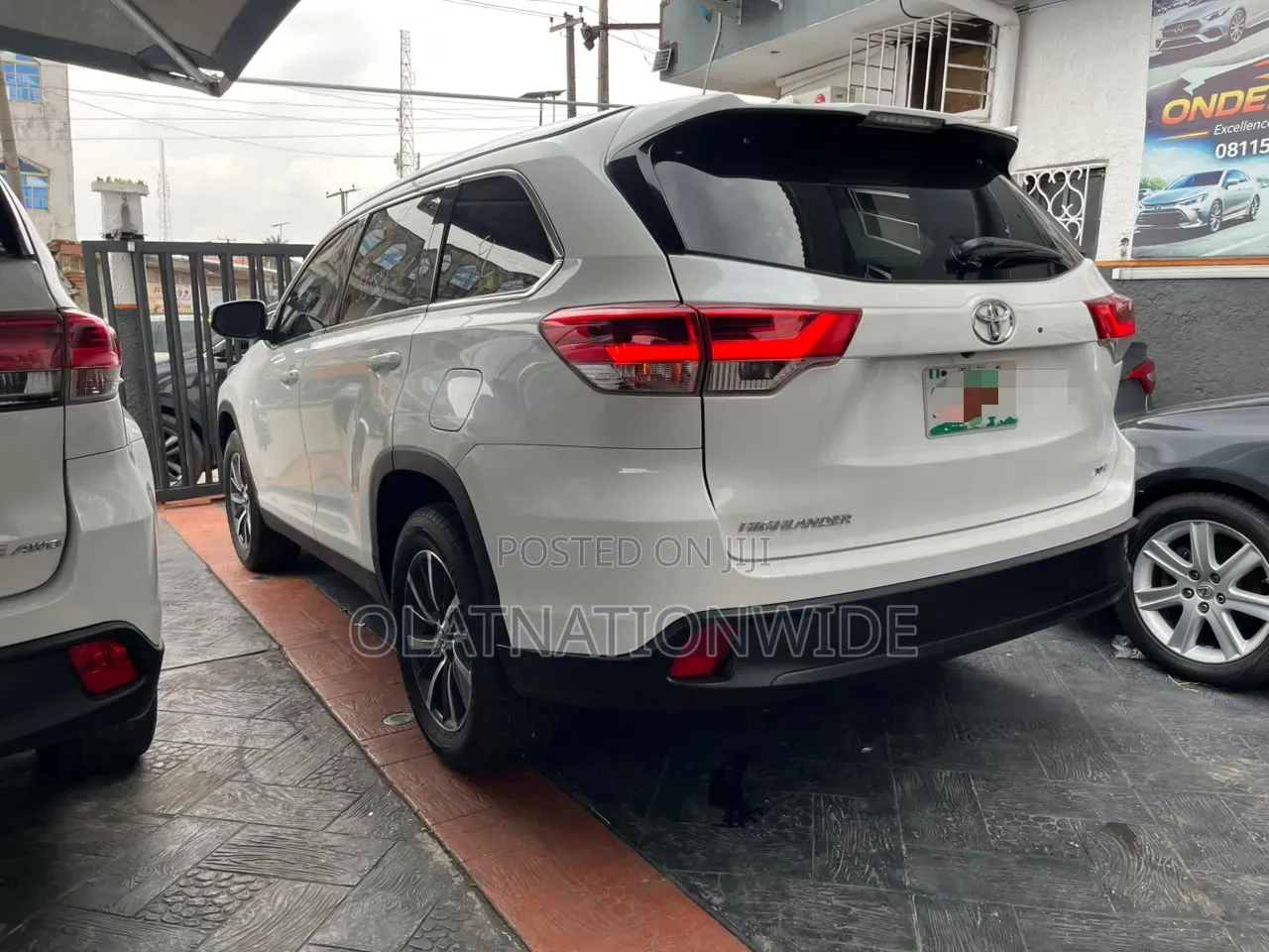 Toyota Highlander XLE 2019 White