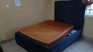 6 by 6 Modern Bed Frame With 14 Inches Orthopaedic Mattress