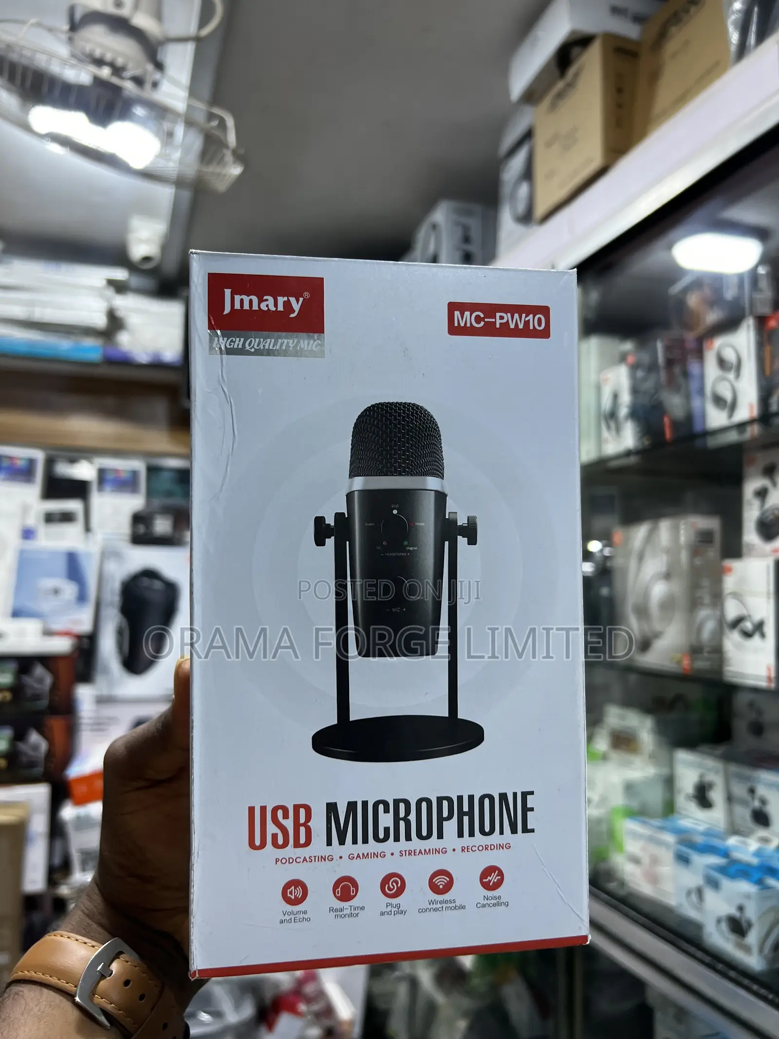 USB Microphone | Jmary MC-PW10