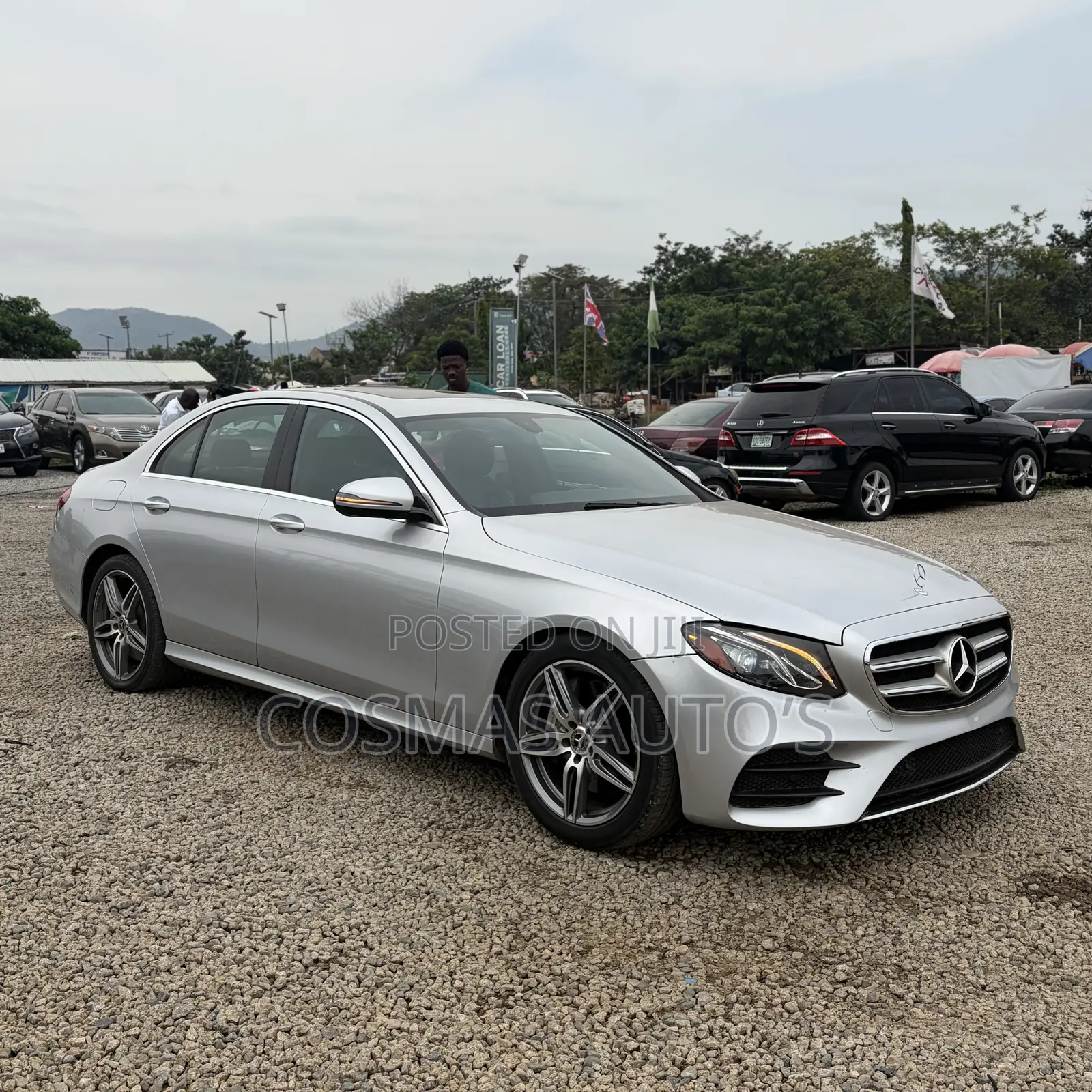 Mercedes-Benz E450 2019 Silver