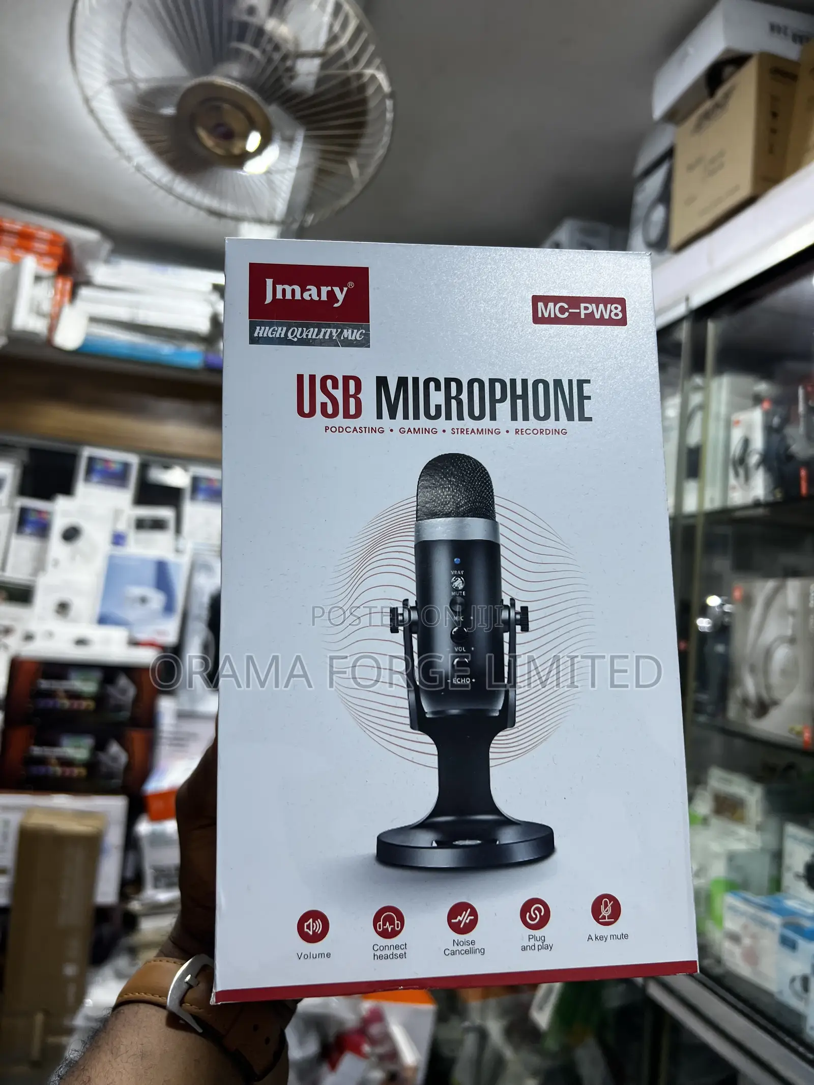 USB Microphone | Jmary MC-PW8