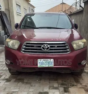 Toyota Highlander 2009 Red