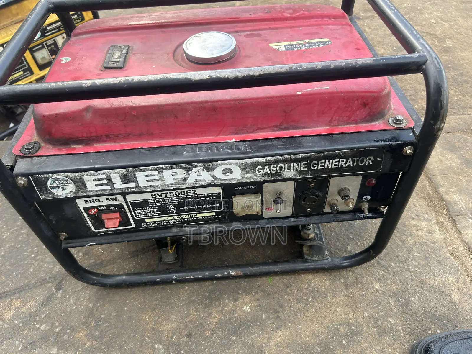 ELFRAQ SV700E2 Petrol Generator