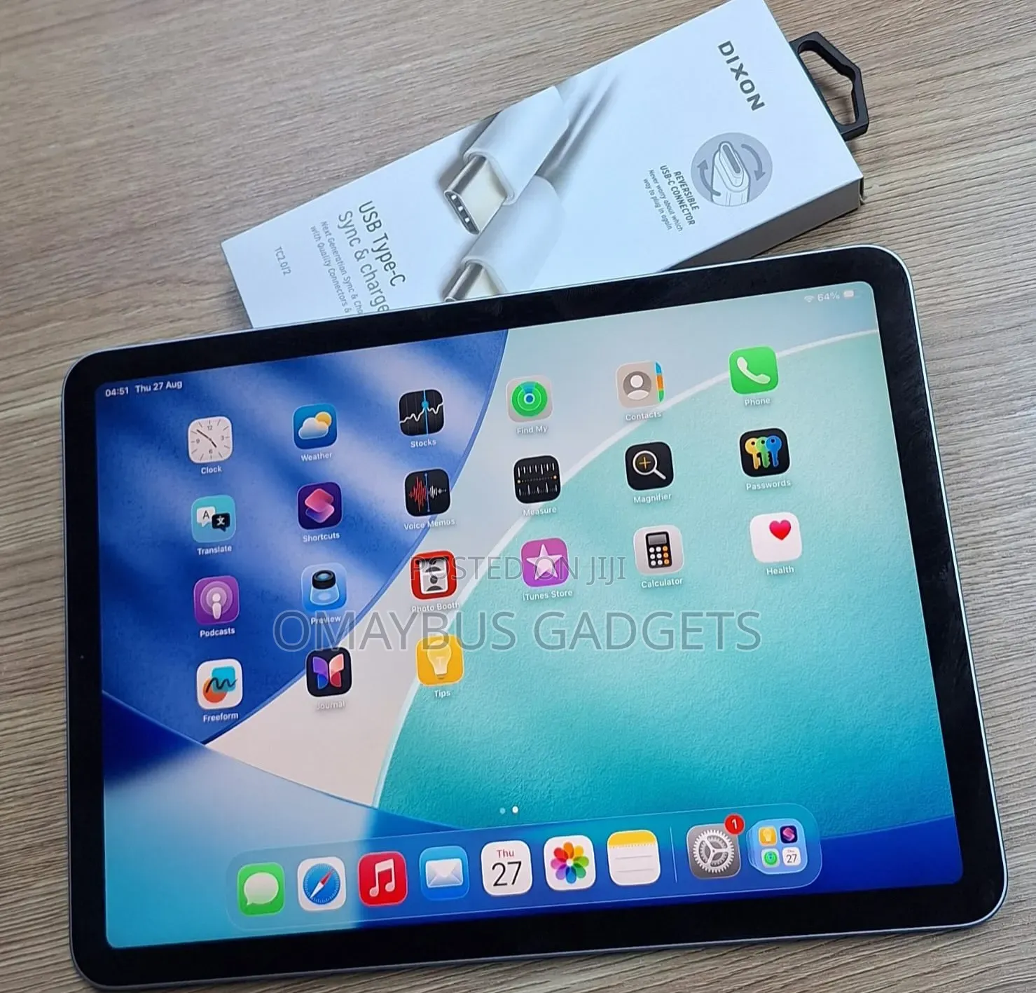 New Apple iPad Air 64 GB Black