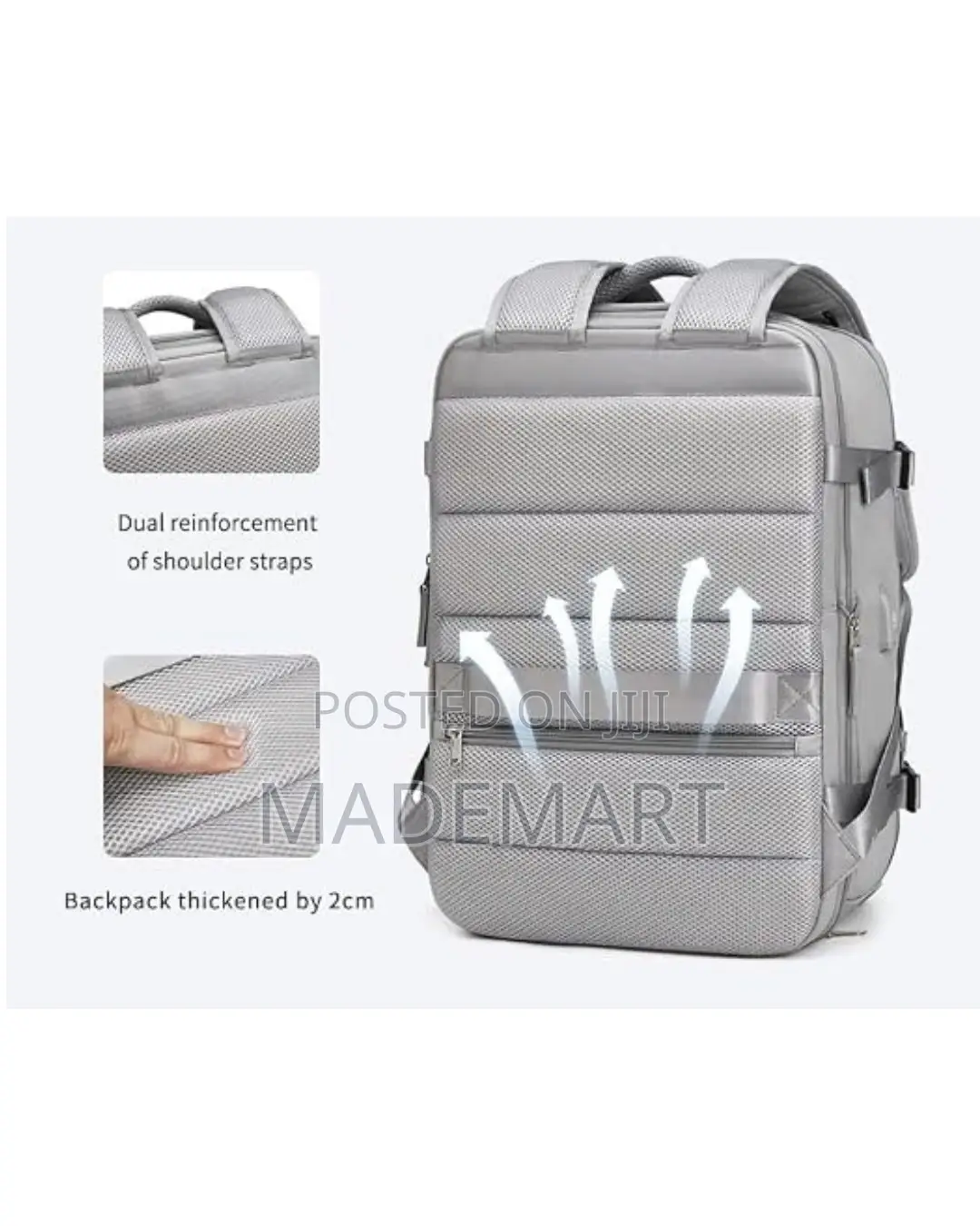 Expandable Multipurpose Laptop Backpack