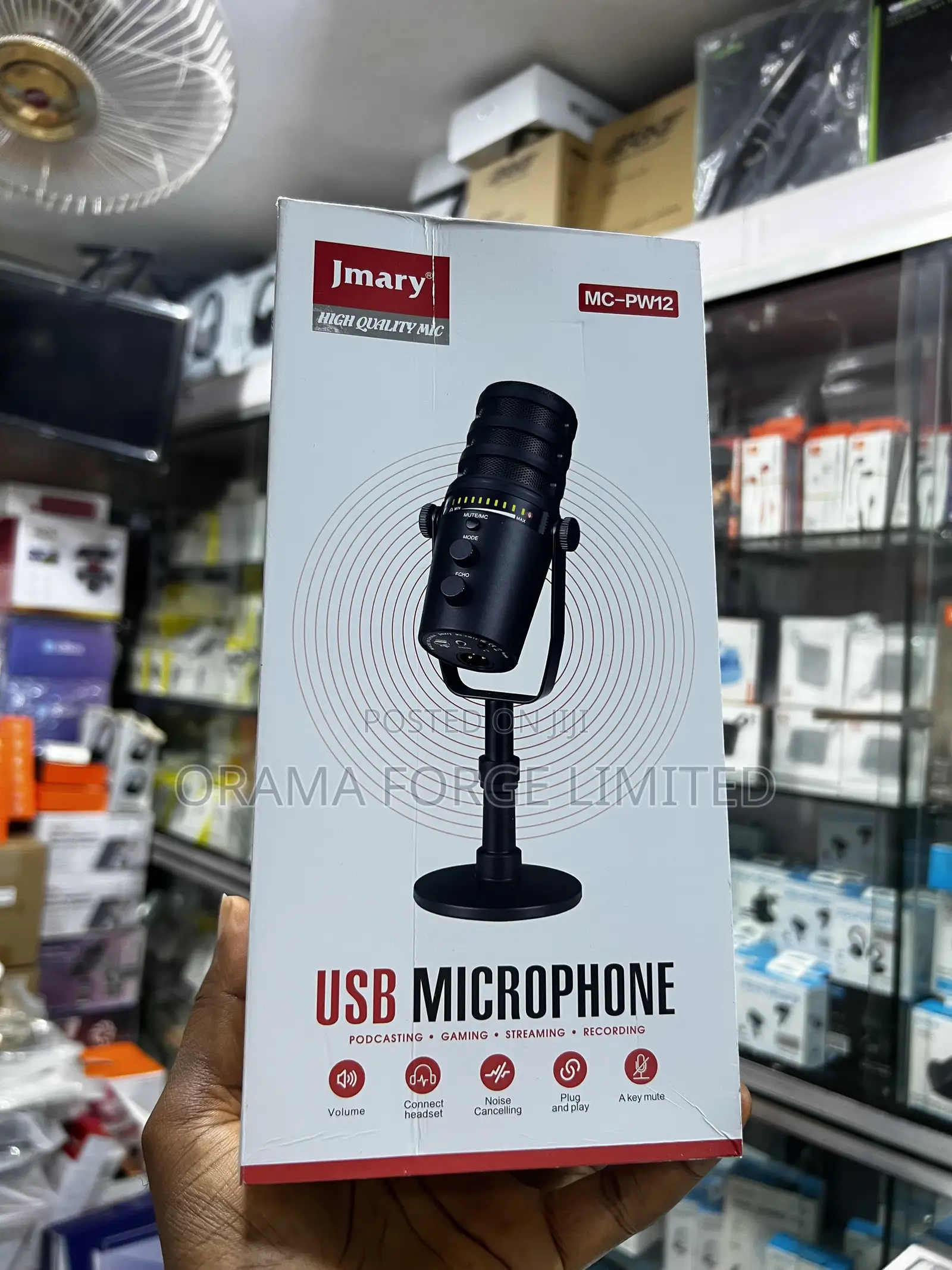 USB Microphone | Jmary MC-PW12