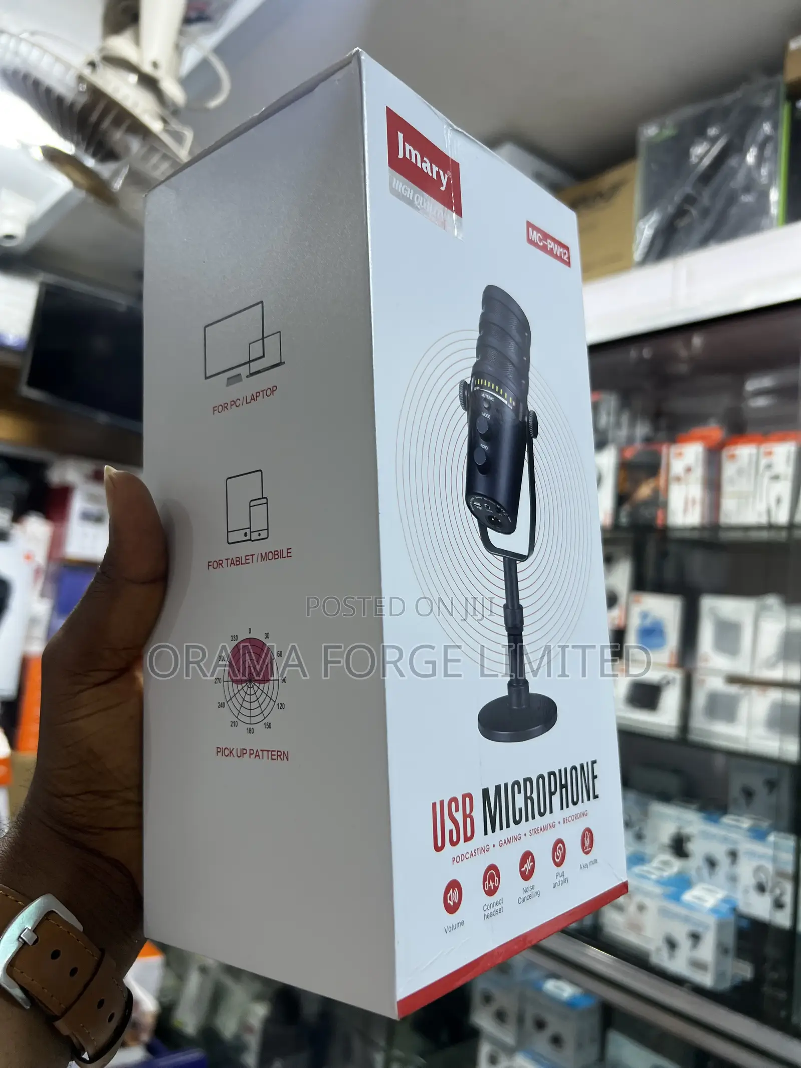 USB Microphone | Jmary MC-PW12