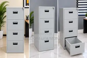 Premium 4-Drawer Steel Filing Cabinet – Lockable & Durable