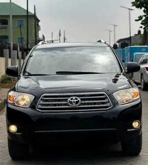 Toyota Highlander 4x4 2008 Black