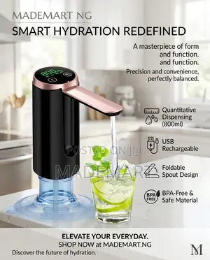 DIgital Water Pump Dispenser With Touch Control