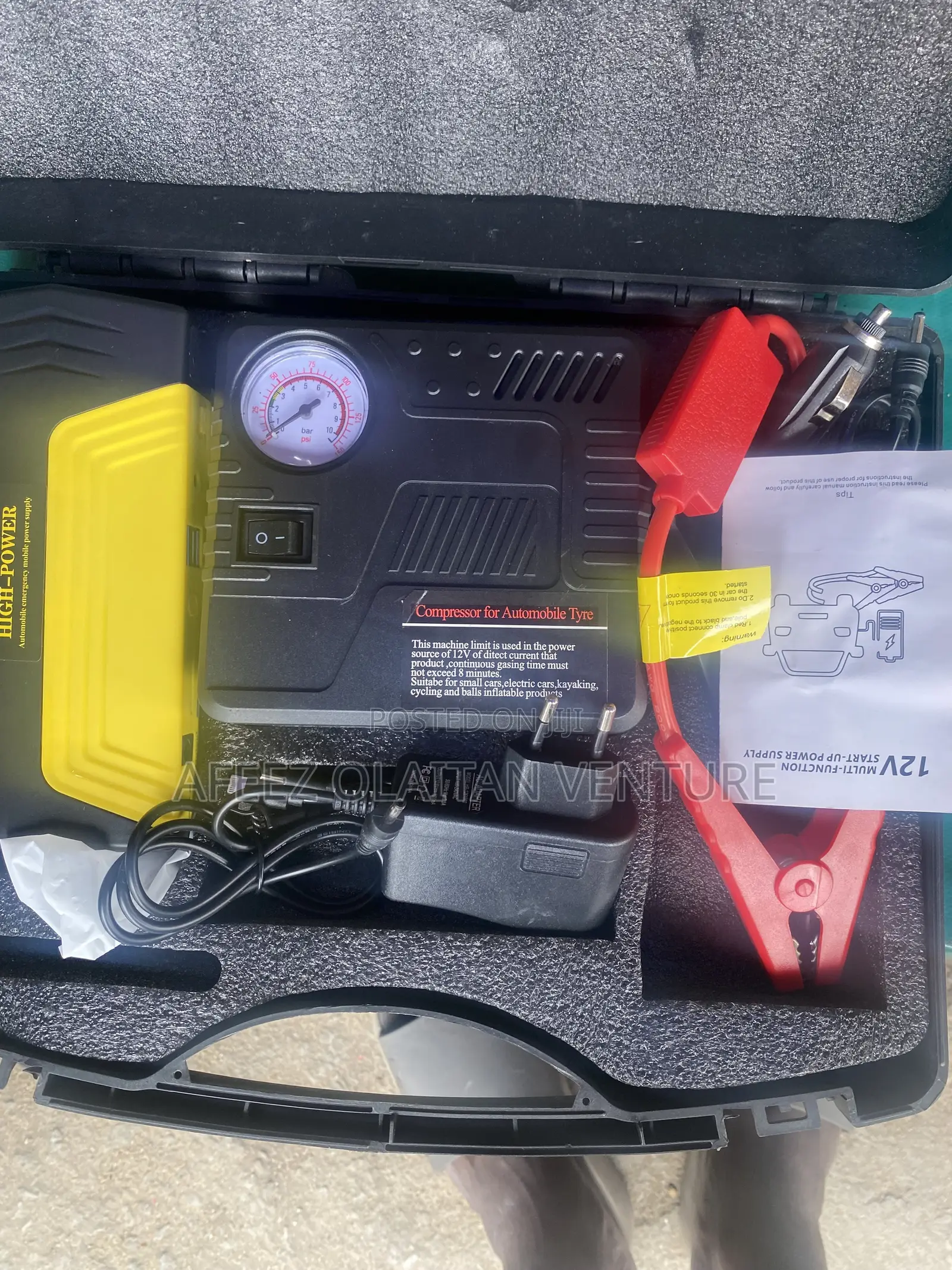 Automobile Emergency Mobile Power Supply