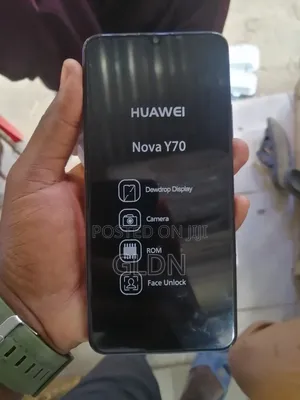 New Huawei nova Y70 128 GB Blue