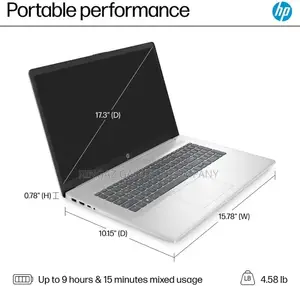 New Laptop HP 17-3000 8GB Intel Core i5 SSD 512GB