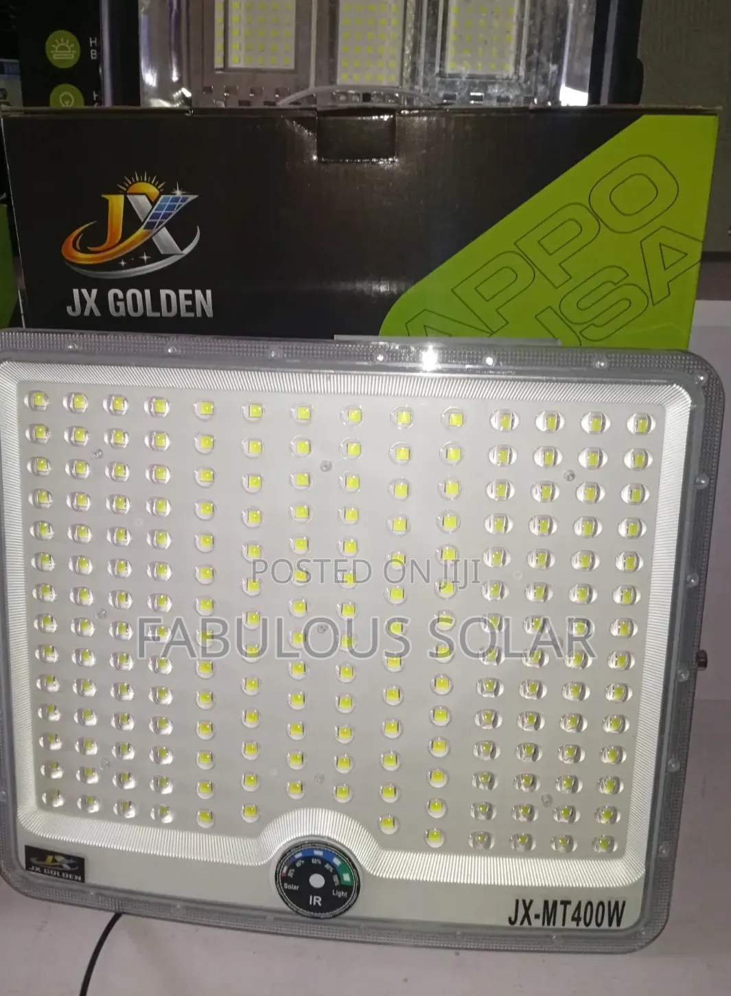 400watts Solar Flood Light With Single Separate Panel