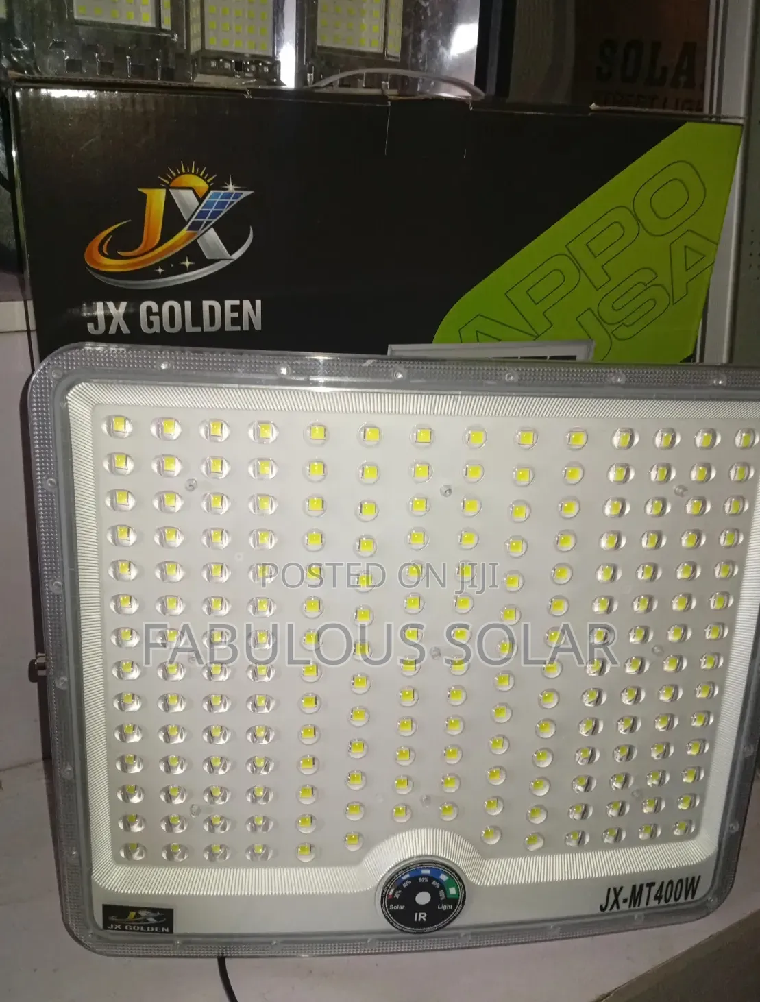 400watts Solar Flood Light With Single Separate Panel