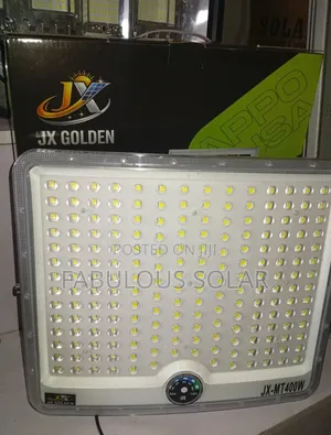 400watts Solar Flood Light With Single Separate Panel