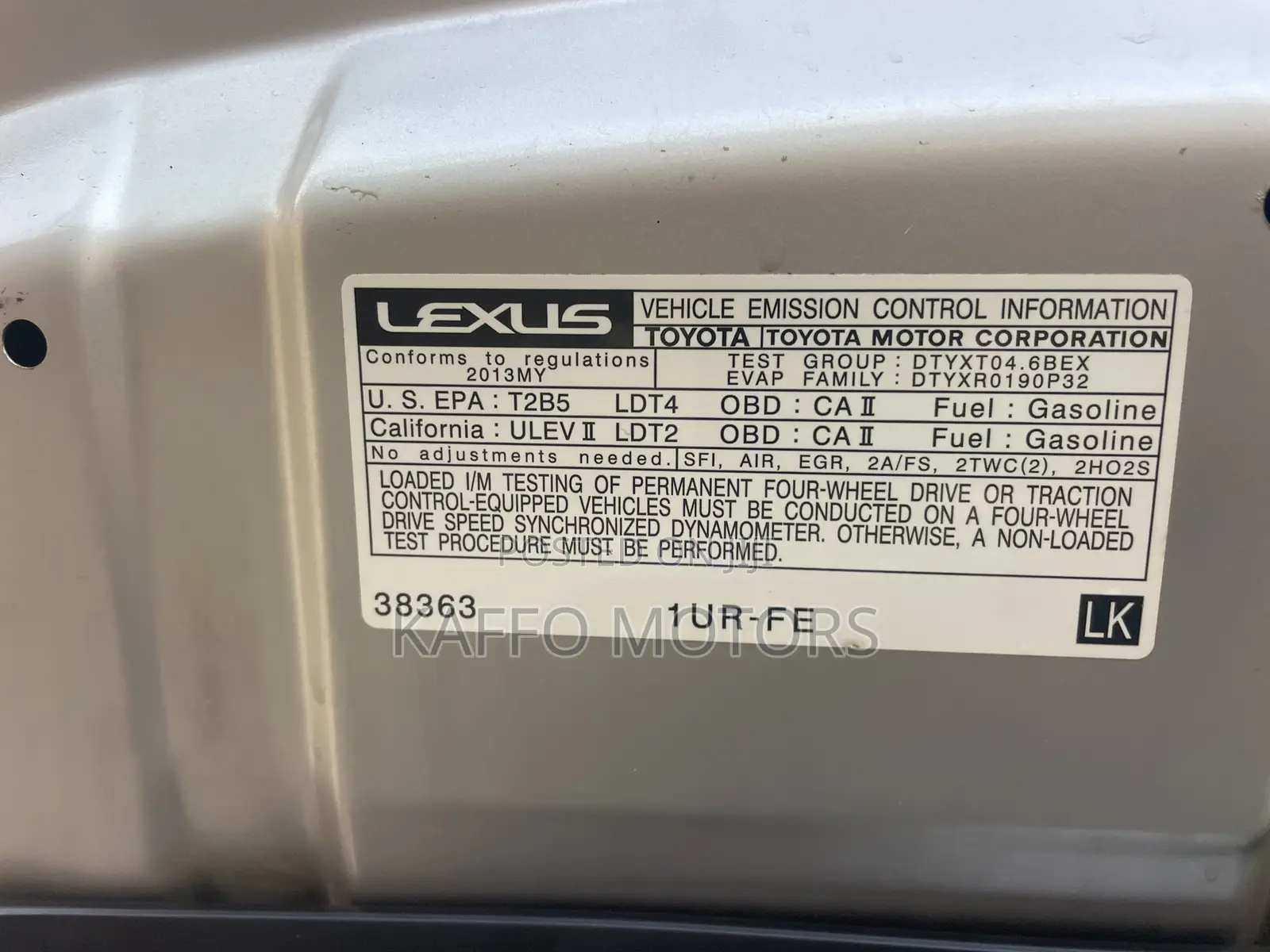 Lexus GX 460 Premium 2013 Silver