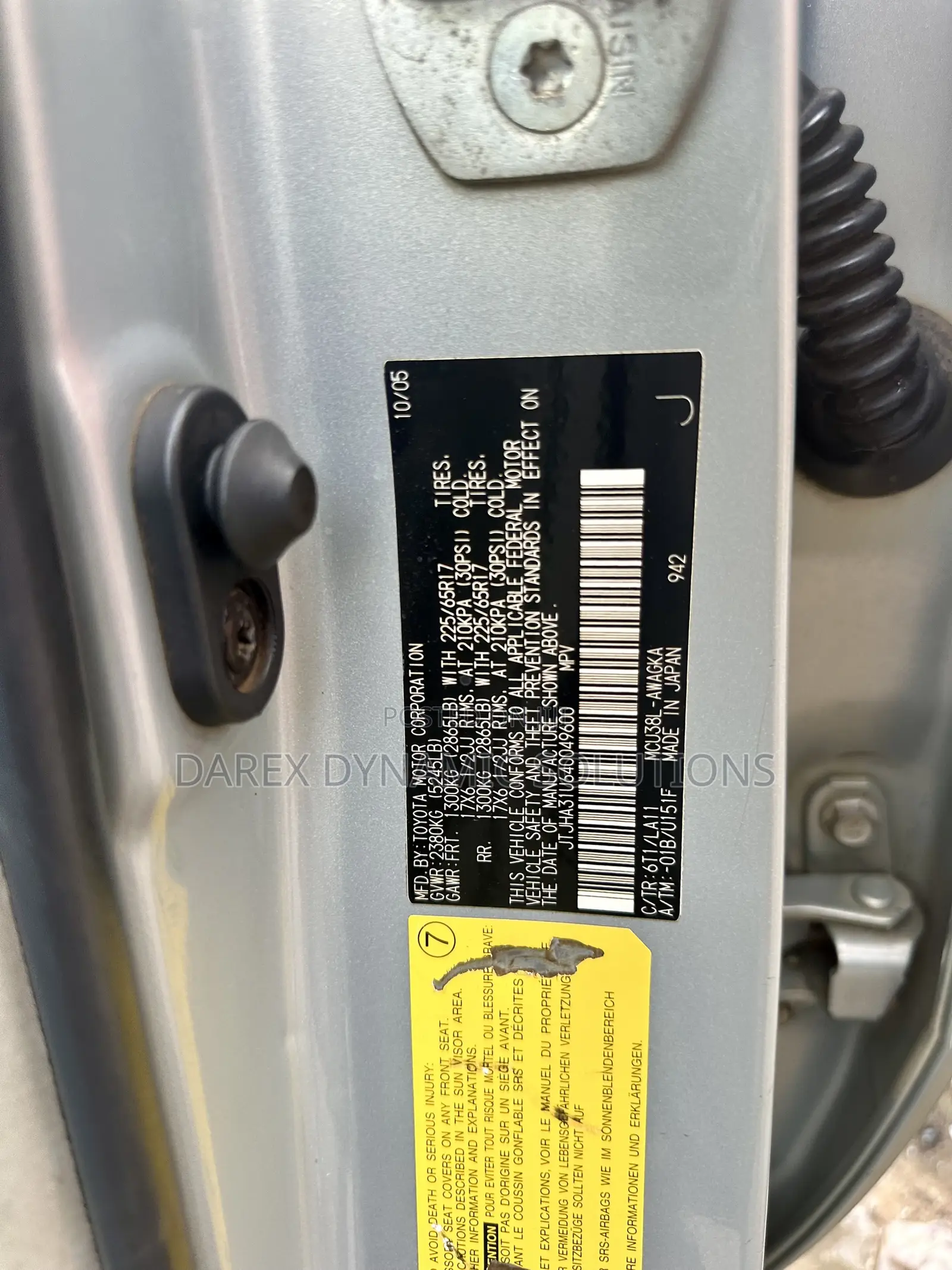 Lexus RX 330 2006 Silver