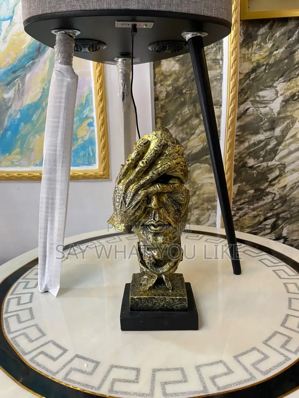 See No Evil Sculpture