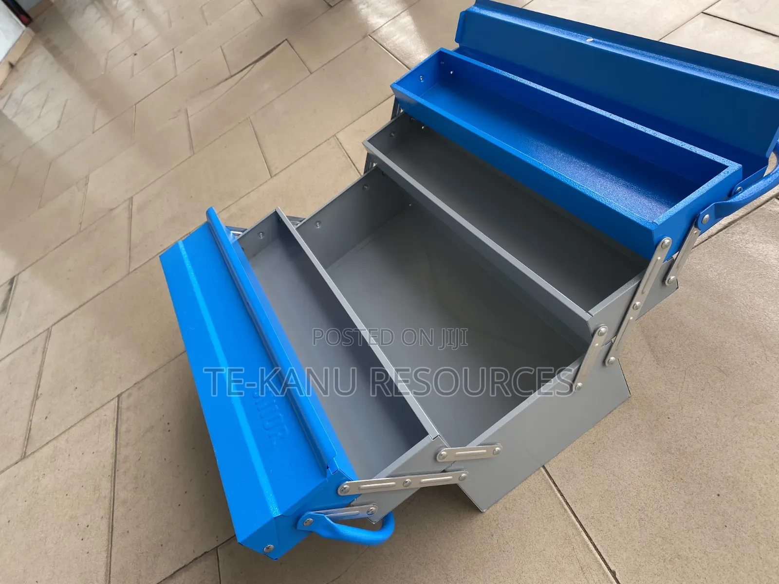 Empty Metal Tool Box