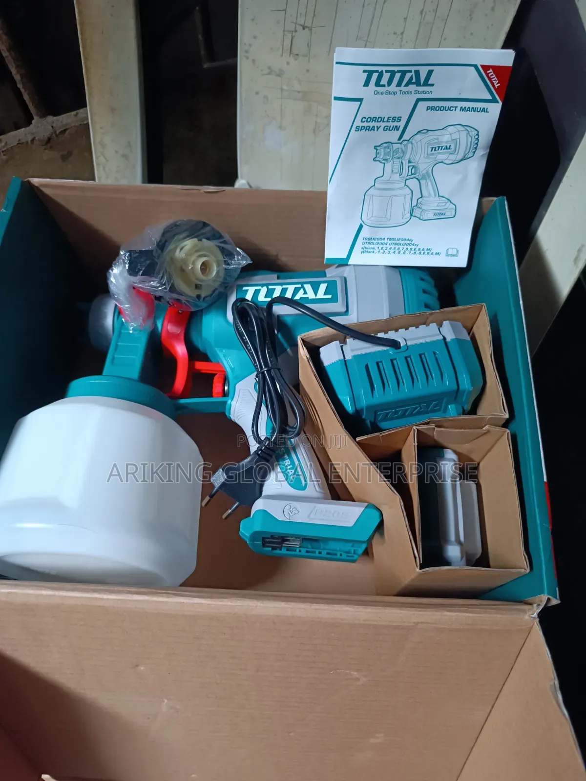 TOTAL Cordless Electric Spray Gun