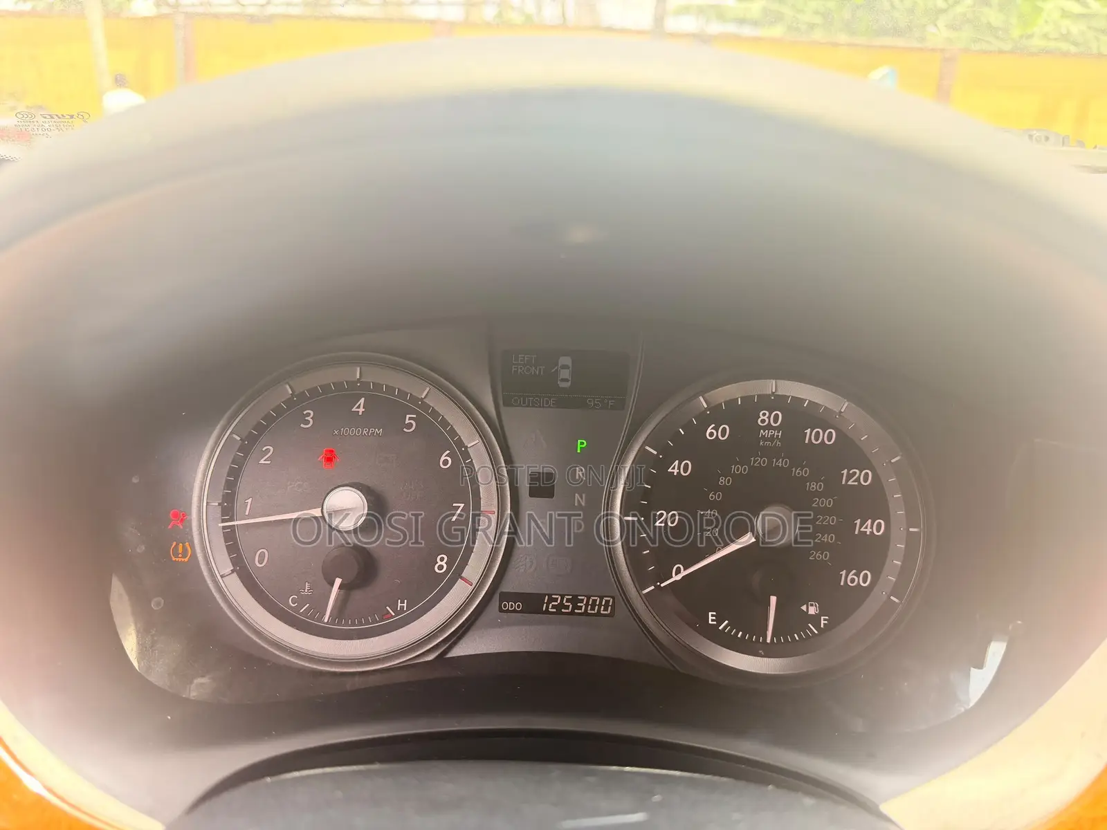 Lexus ES 350 2008 Red