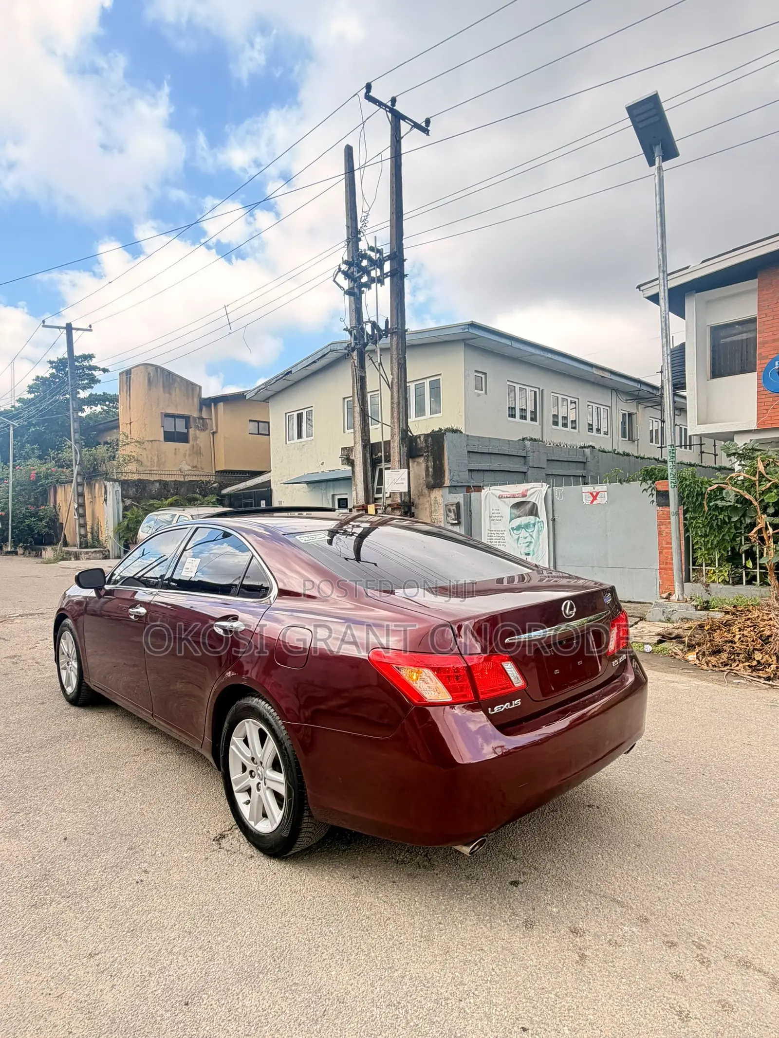 Lexus ES 350 2008 Red