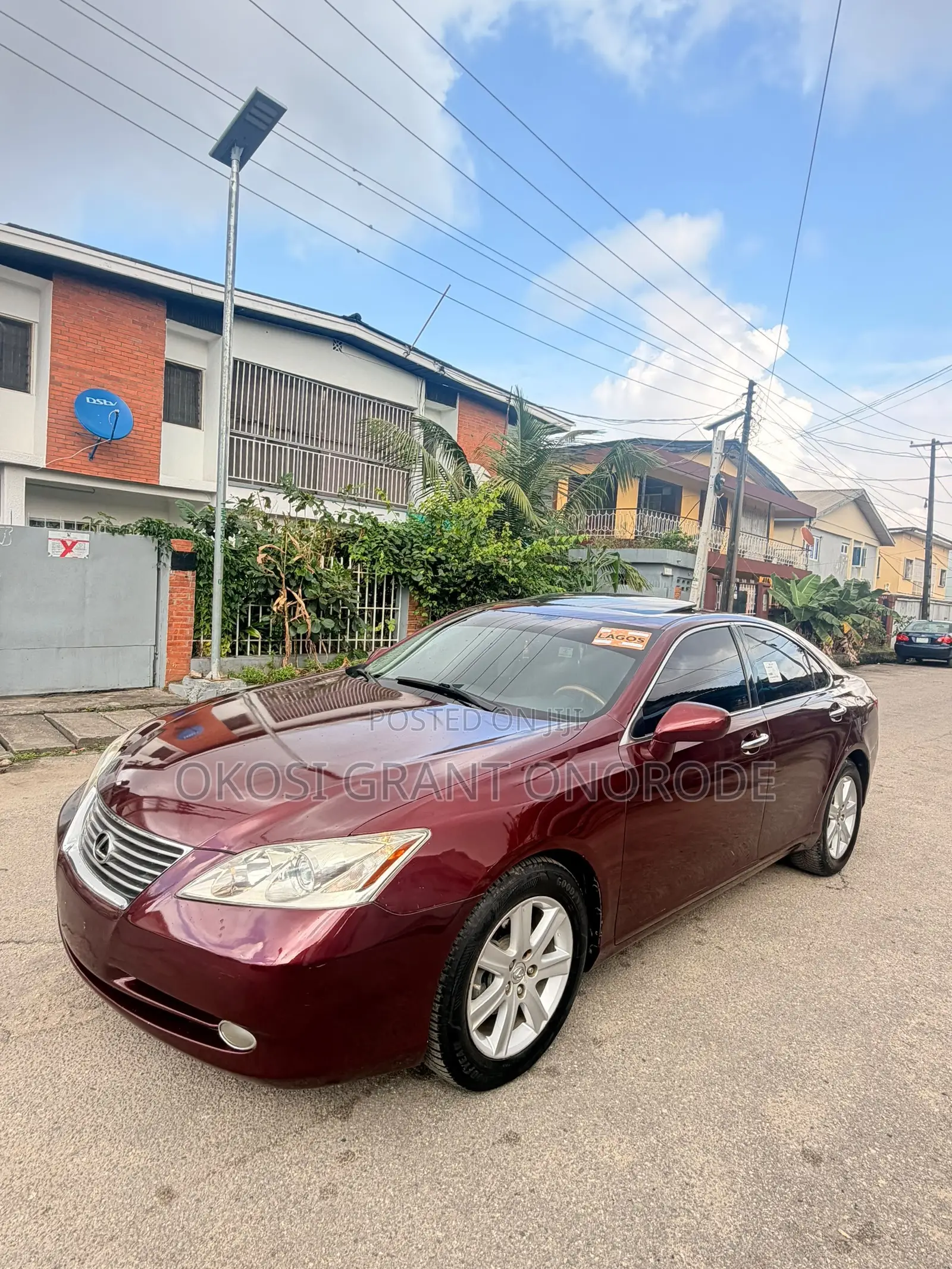 Lexus ES 350 2008 Red
