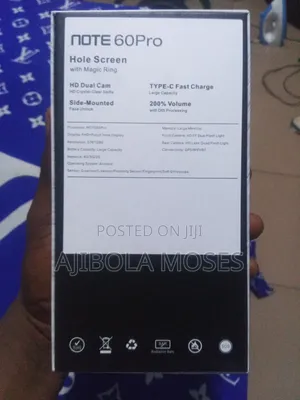 Infinix Note 60 Pro 256 GB Black