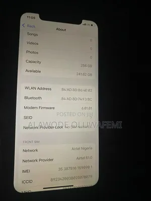 Apple iPhone 11 Pro 256 GB Black