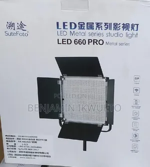 Sutefoto Led Light LED 660PRO (Metal Series)