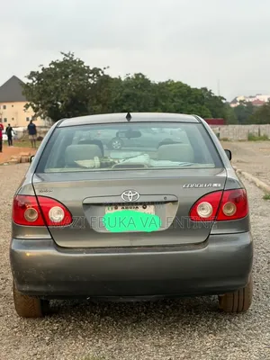 Toyota Corolla 2007 Green