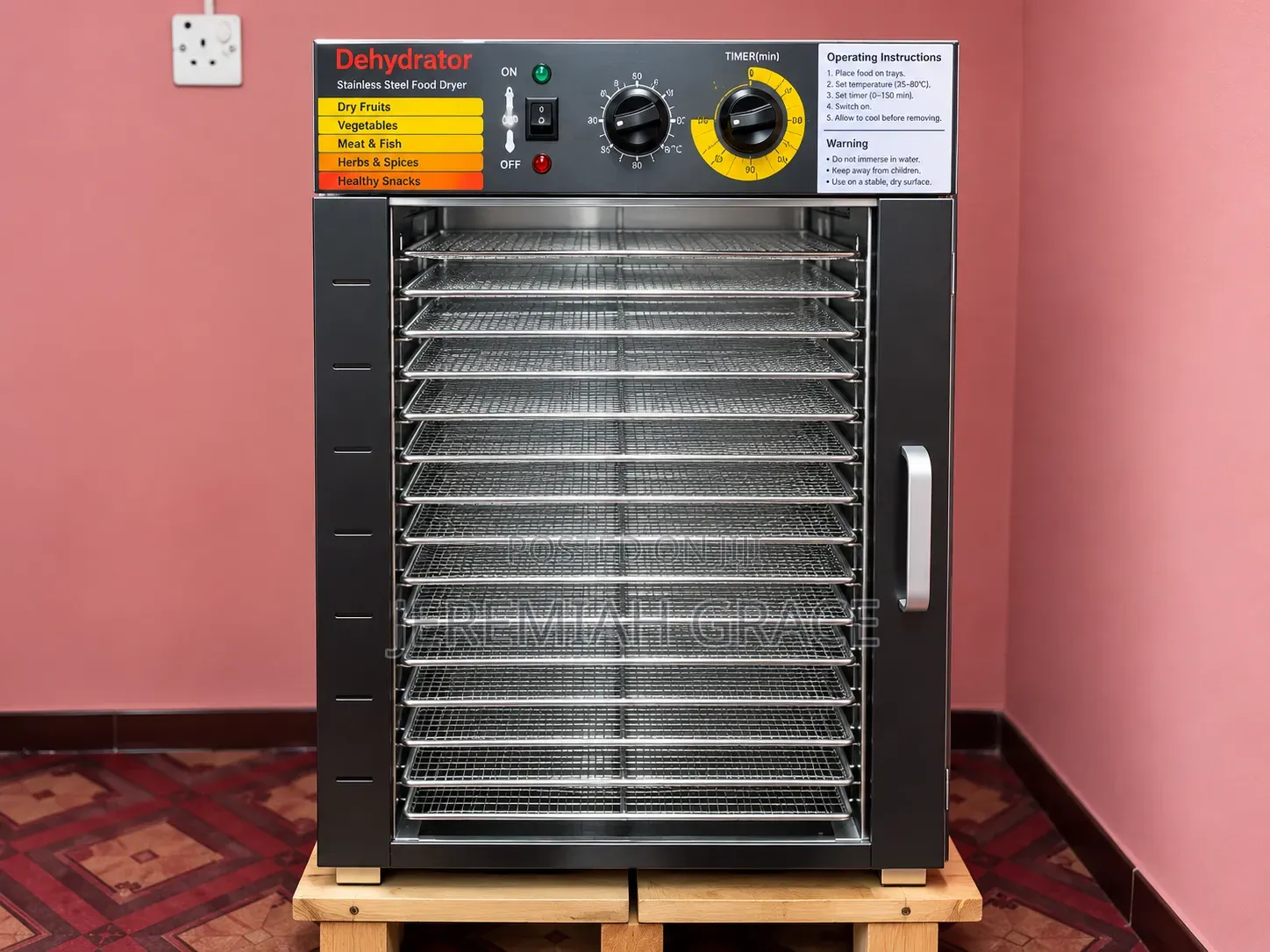 Stainless Steel Food Dehydrator