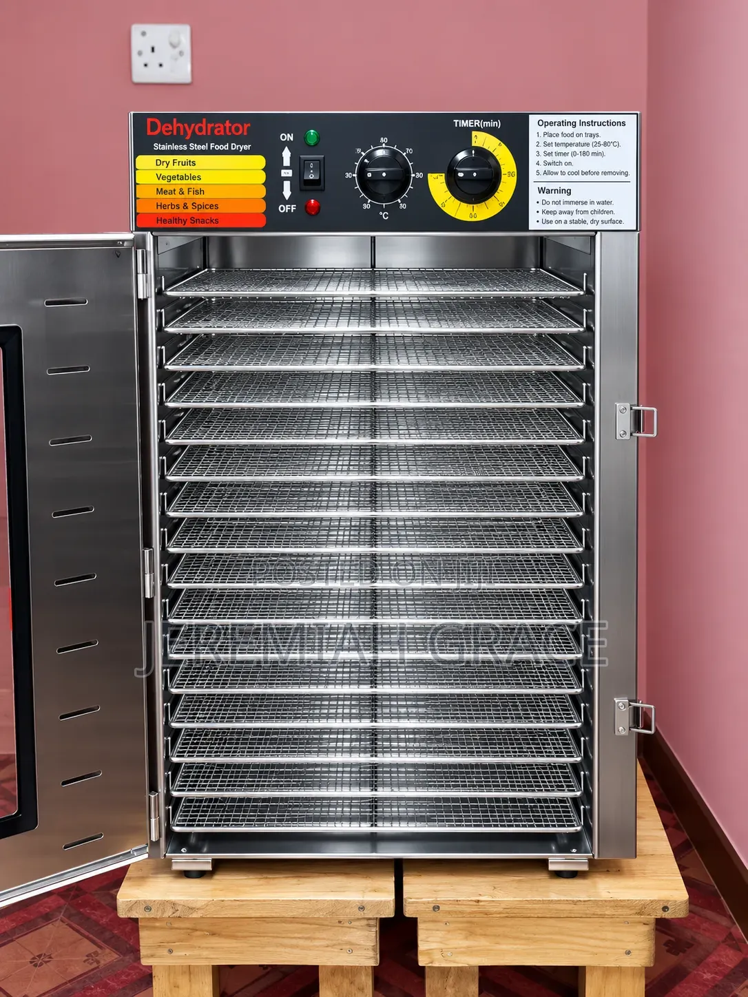 Stainless Steel Food Dehydrator