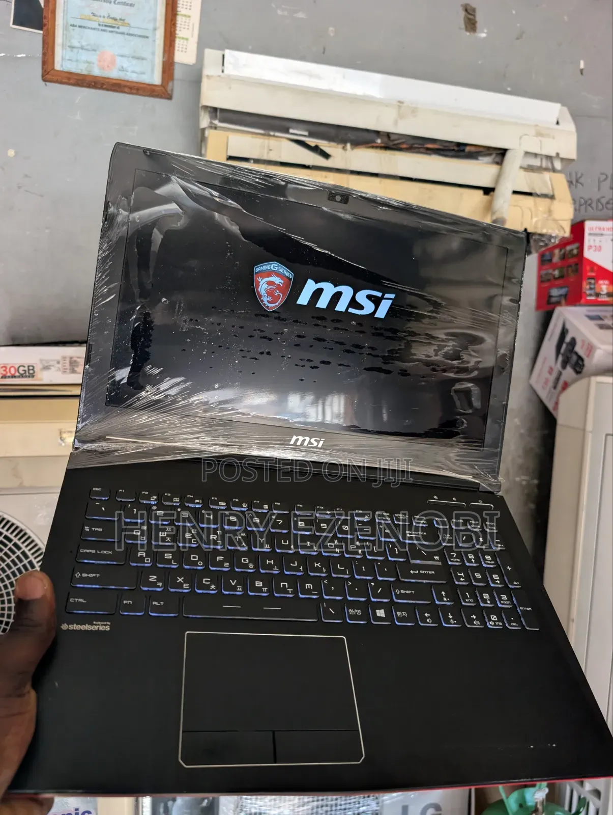 Laptop MSI GP62 7RDX Leopard 16GB Intel Core i7 SSD 128GB