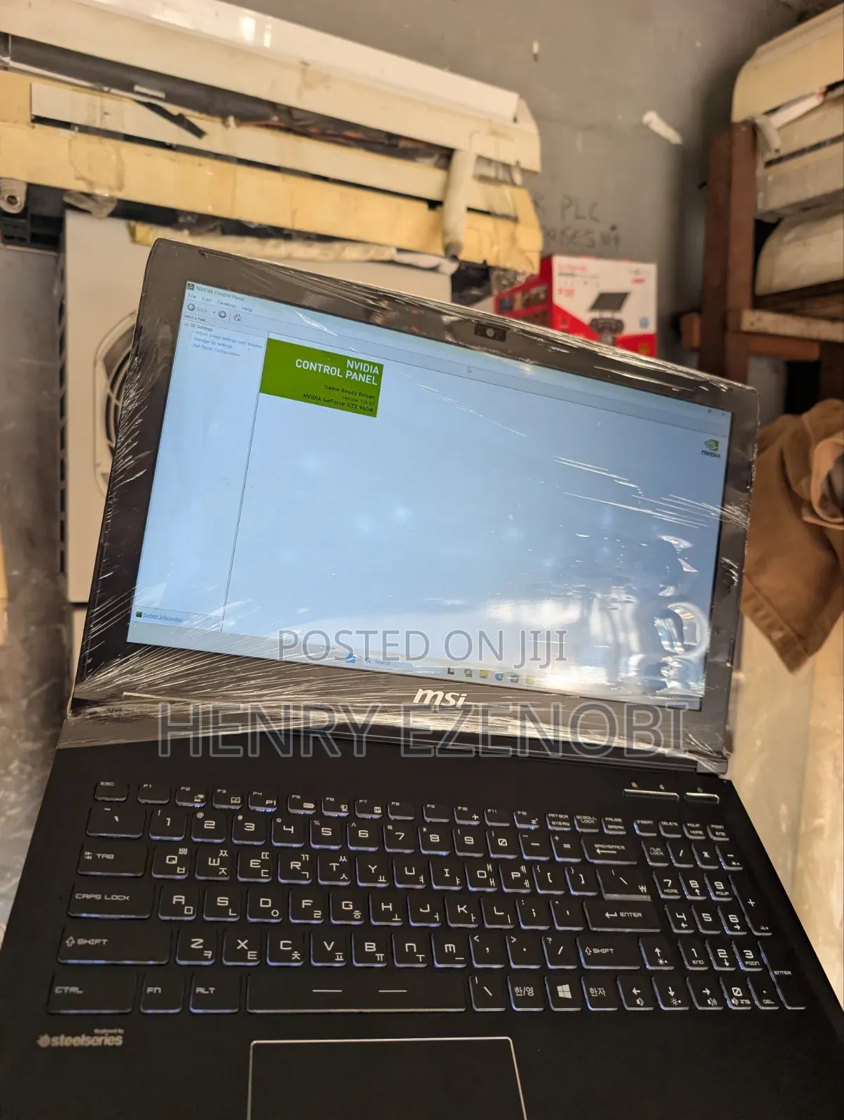 Laptop MSI GP62 7RDX Leopard 16GB Intel Core i7 SSD 128GB